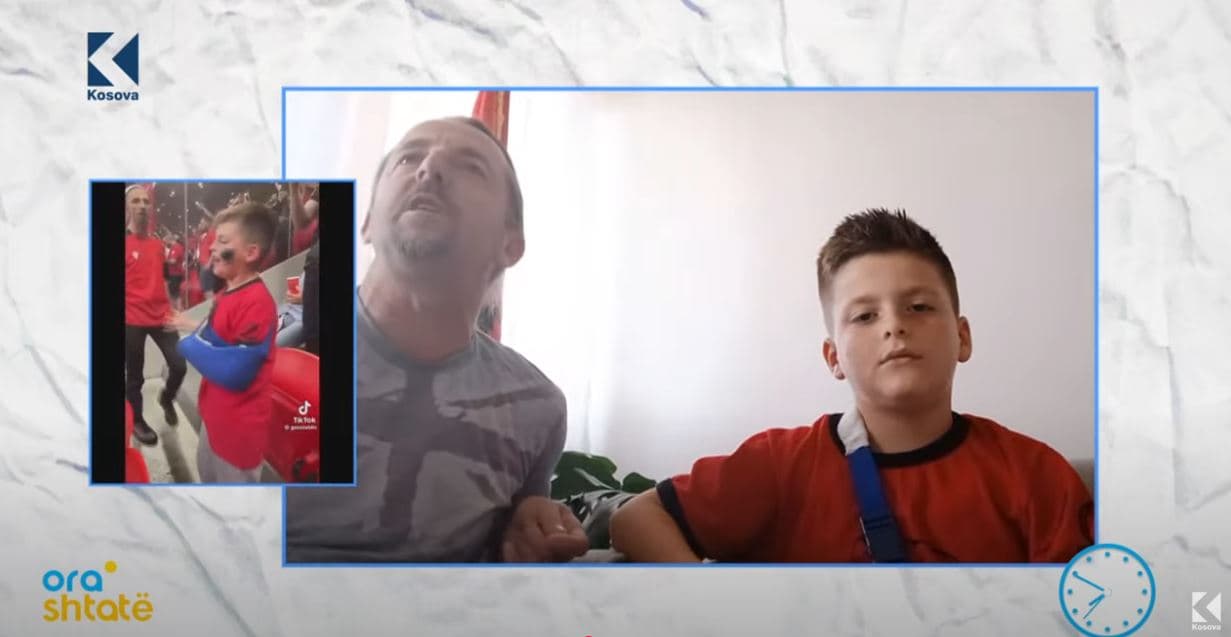 Çerçizi i vogël këndoi “Mora fjalë” në ndeshjen Shqipëri-Serbi: U ndjeva shumë mirë (VIDEO)
