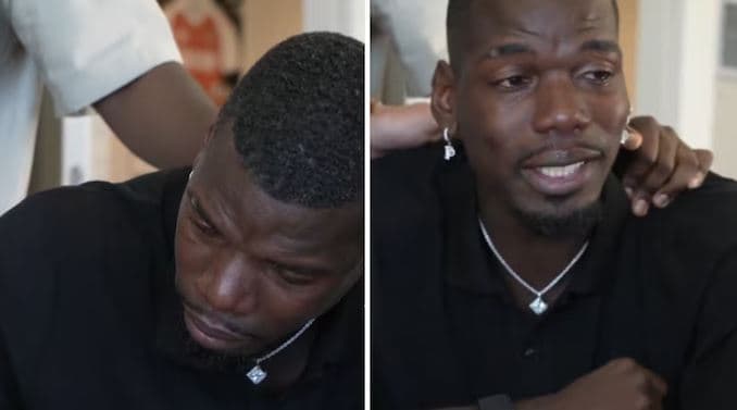 Rikthehet në futboll pas dy vjetësh, Pogba shpërthen në lot