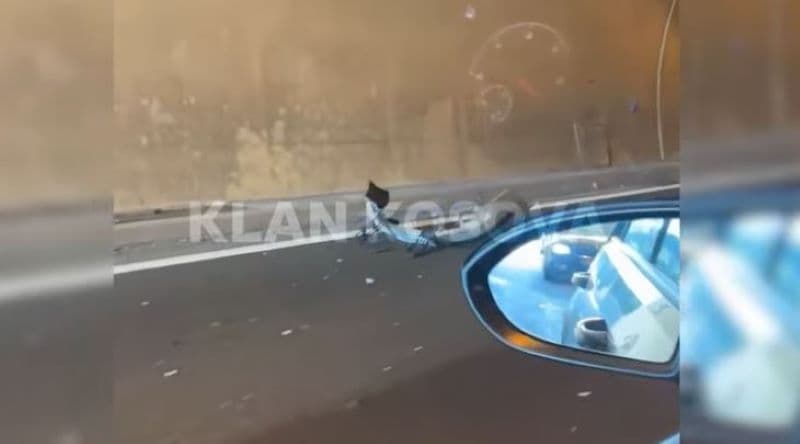 Vetaksident në tunelin e Kalimashit (VIDEO)