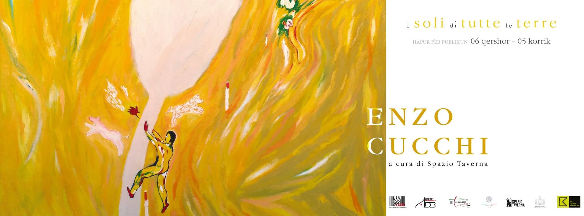 “I soli di tutte le terre” ekspozita e Enzo Cuchit në COD Tiranë