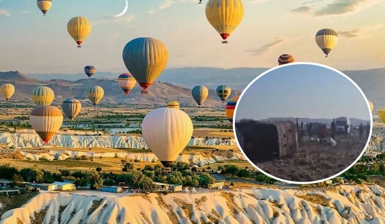 Balona me turistë rrëzohet në Kapadokia, vdes një person