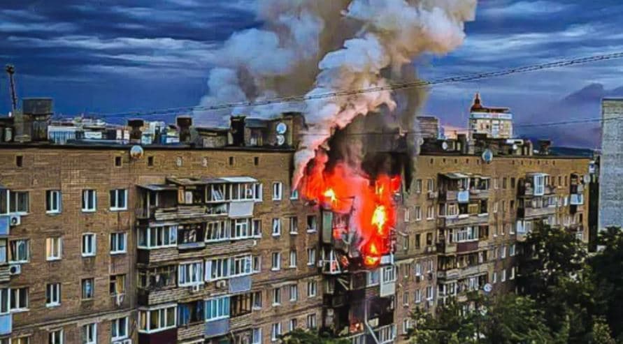Kharkiv goditet me sulmin më të madh me dron nga Rusia