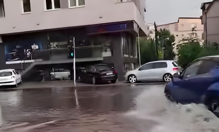 Shkup: Reshjet e shiut, shtohet frika për përmbytje