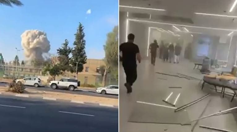 Irani godet me raketa spitalin Soroka në Izrael, 32 të plagosur