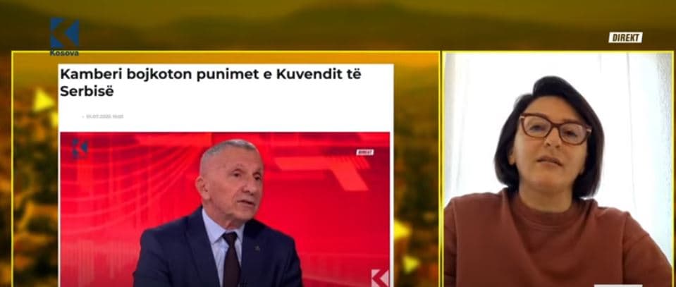 Gazetarja Behluli tregon se pse Kamberi ka vendosur ta bojkotojë Kuvendin e Serbisë? (VIDEO)