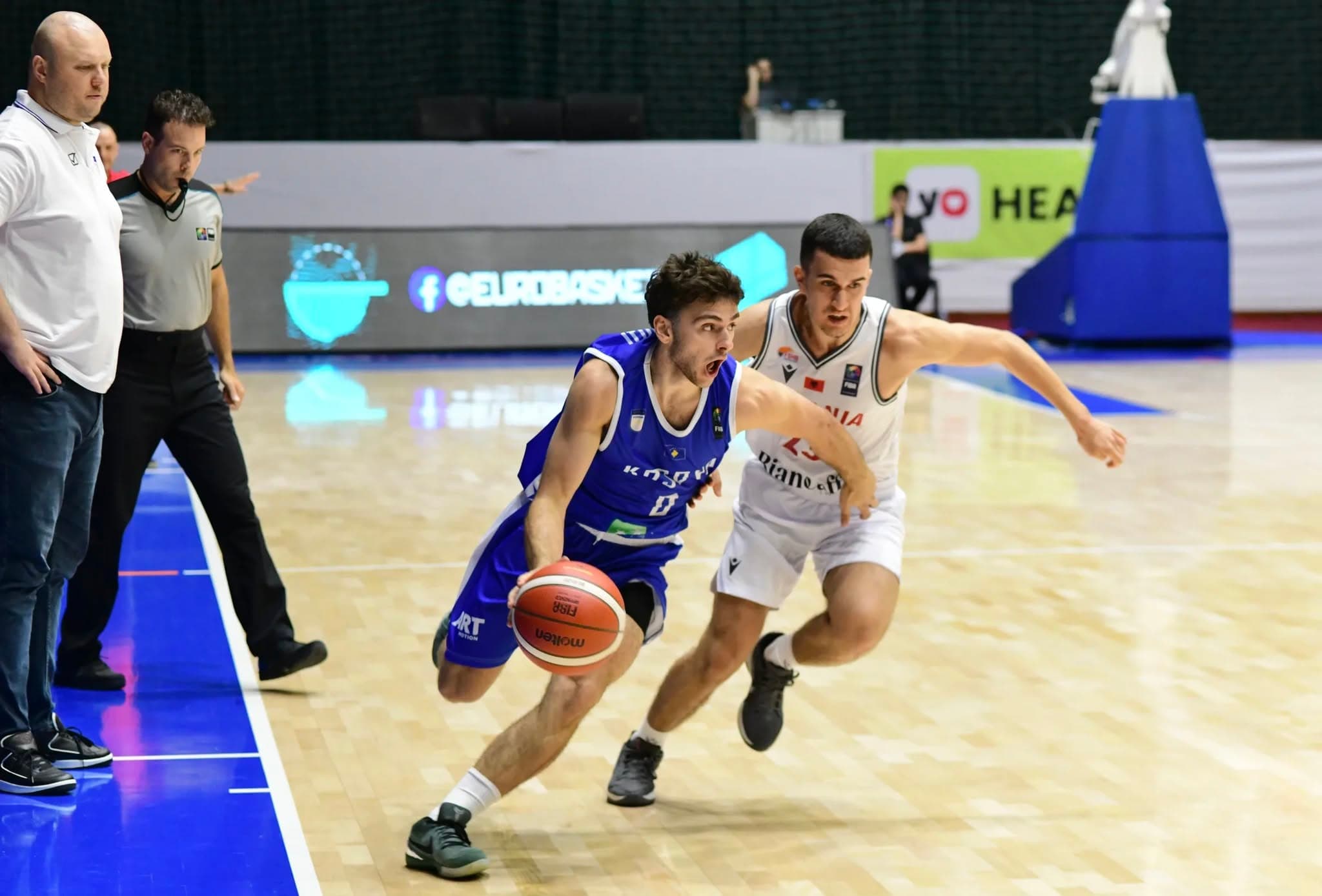 Kampionati U 20 i basketbollit: Kosova e mposht Shqipërinë me 21 pikë epërsi