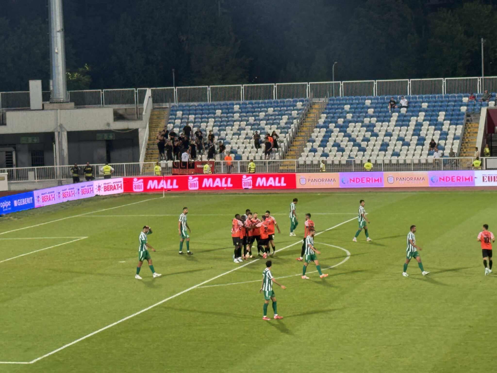 Shënohen pesë gola, Ballkani në epërsi ndaj Florianës