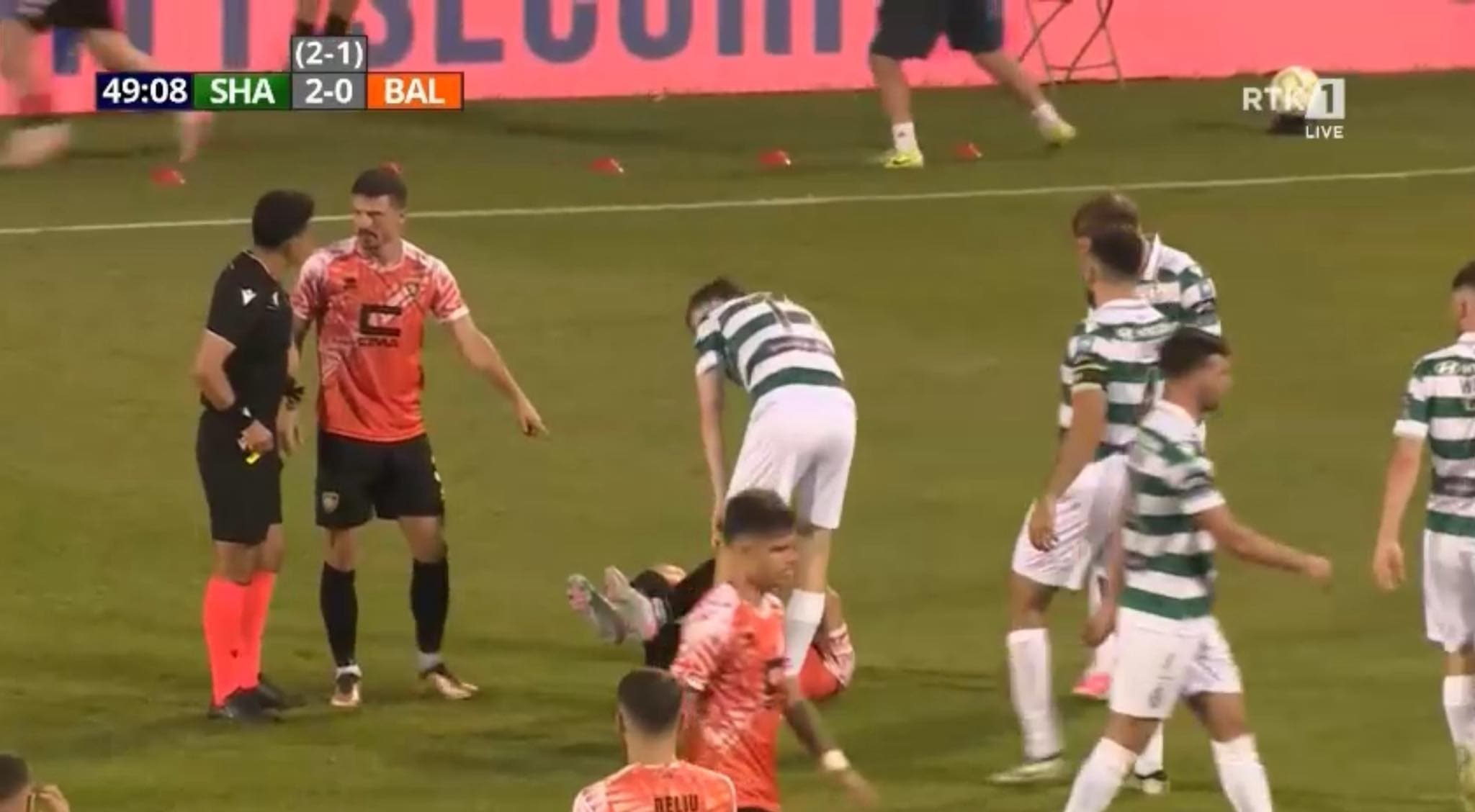 Ballkani e pëson edhe golin e dytë nga Shamrocku