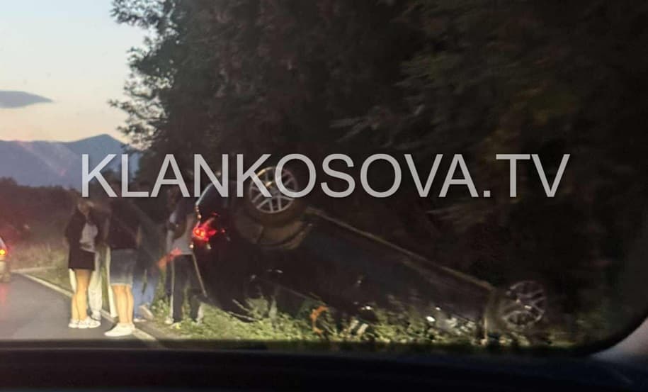 Një person lëndohet nga aksidenti në fshatin Gllaviqicë të Pejës