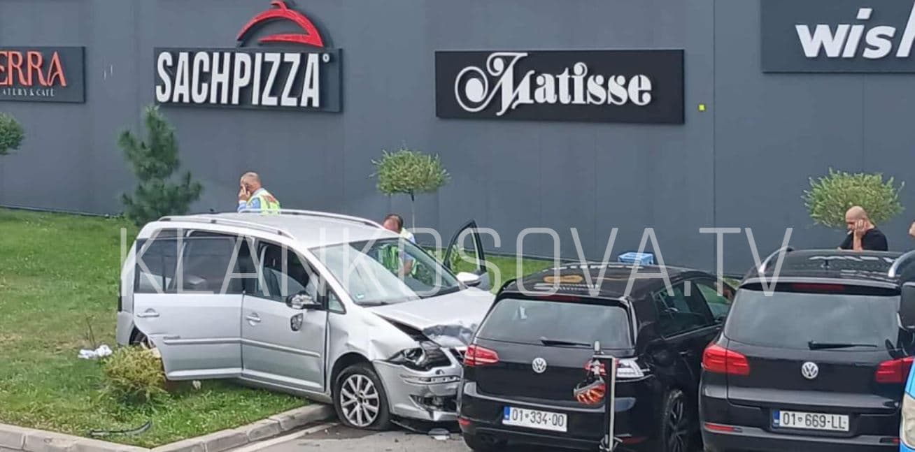 Aksident i pazakontë te Zona Industriale