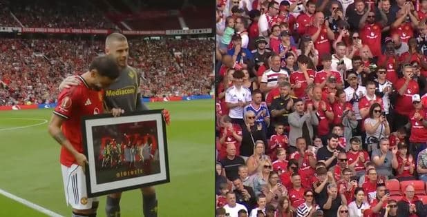 De Gea pritet me ovacione në rikthimin e tij në Old Trafford