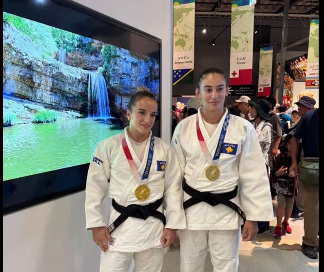 Distria Krasniqi dhe Nora Gjakova prezantojnë xhudon kosovare në Expo Osaka të Japonisë