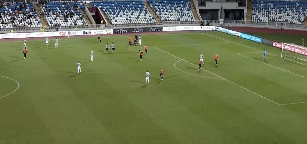 Paqe në 45 minutat e para në “Fadil Vokrri” mes Ballkanit e Shamrockut