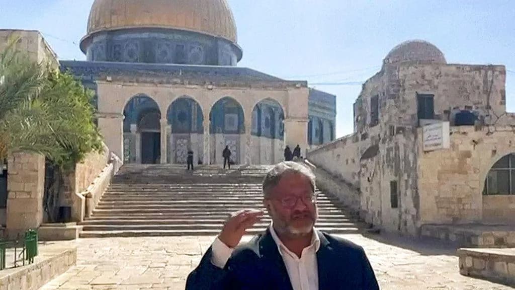 Ministri izraelit lutet në kompleksin e xhamisë al-Aksa në Jerusalem, përsërit thirrjen për pushtimin e Rripit të Gazës