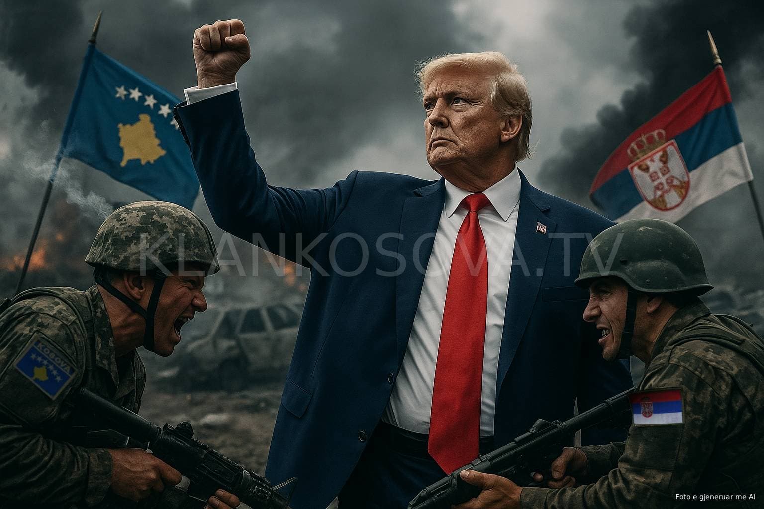 “BBC Verify”: A iu dha fund vërtet Donald Trump “shtatë luftërave”? Po Kosovës e Serbisë?