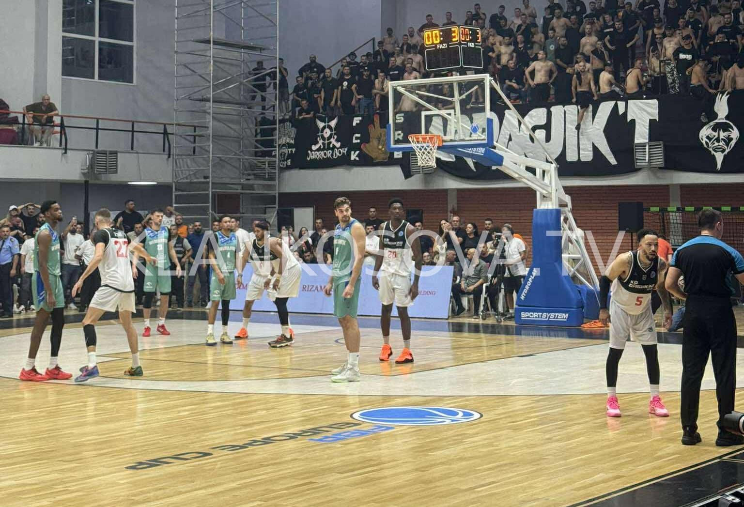 Historike: Bashkimi e fiton ndeshjen e parë kualifikuese në FIBA Europe Cup