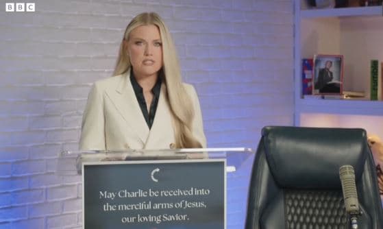 "Nuk do ta lejoj kurrë trashëgiminë tënde të vdesë", gruaja e Charlie Kirk flet me lot pas të shtënave
