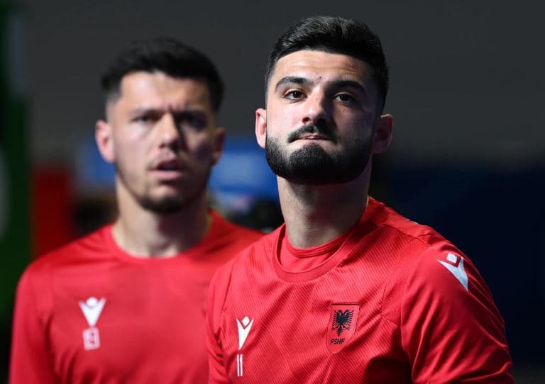 Del formacioni i Shqipërisë ndaj Letonisë