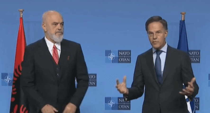Rutte pas takimit me Ramën: Shqipëria është aleate e palëkundur