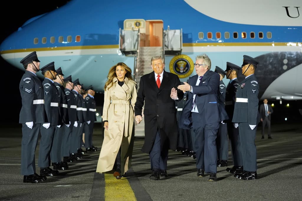 Trumpi mbërrin në Britani për vizitën e dytë shtetërore, mes protestash dhe kritikash