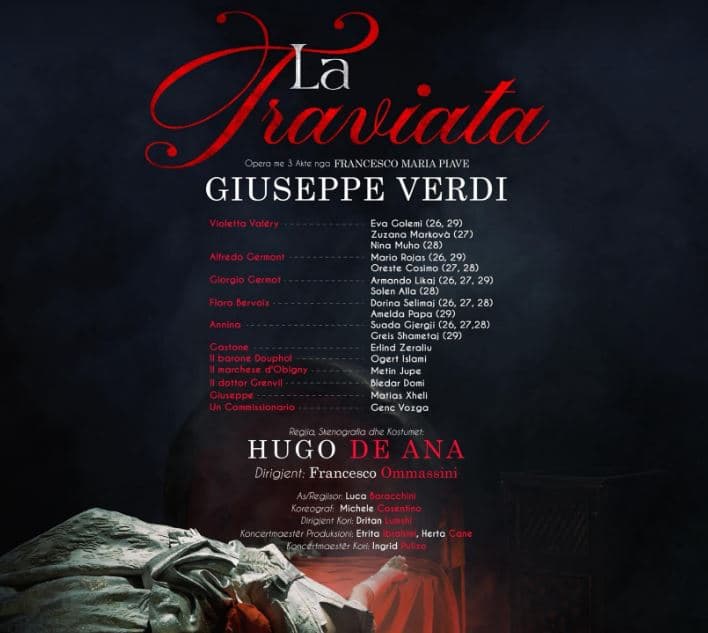 “La Traviata” rikthehet në Teatrin e Operas në Tiranë