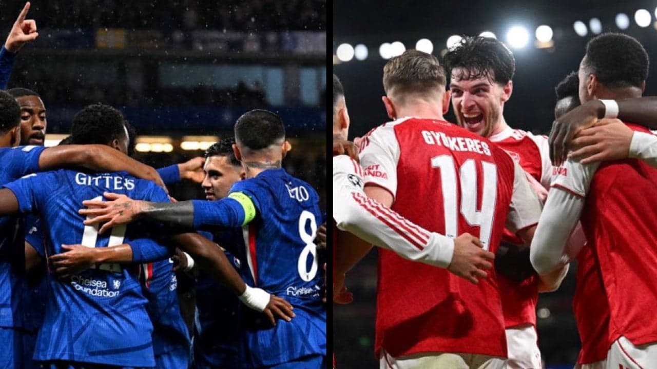 Rekord historik i anglezëve në Champions – 19 gola në një raund