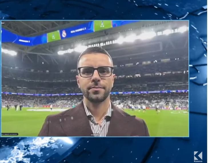 Edon Zhegrova në bankën rezervë për ndeshjen Real Madrid - Juventus (VIDEO)