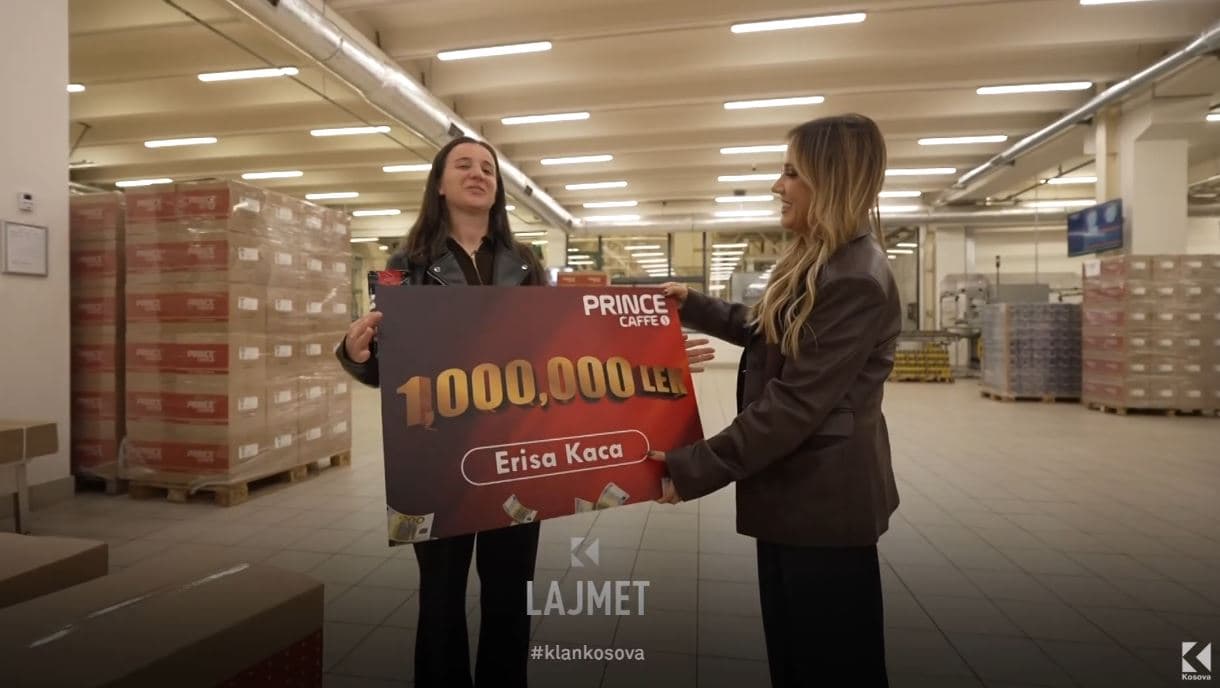 Prince Caffe në Shqipëri e Kosovë ndan supershpëblimet nga 10 mijë euro (VIDEO)