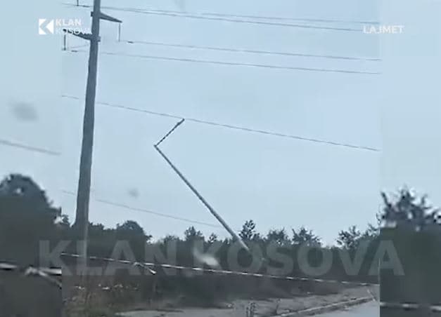 Telat e rrymës bien në tokë, lënë Komogllavën e Ferizajt 15 orë në terr (VIDEO)