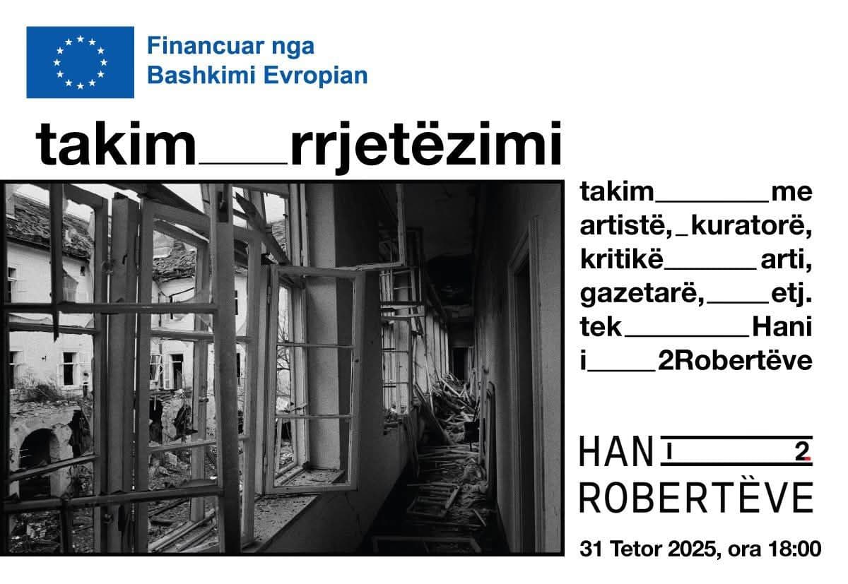 “Takim rrjetëzimi” me komunitetin artistik sonte te “Hani i 2 Robertëve”