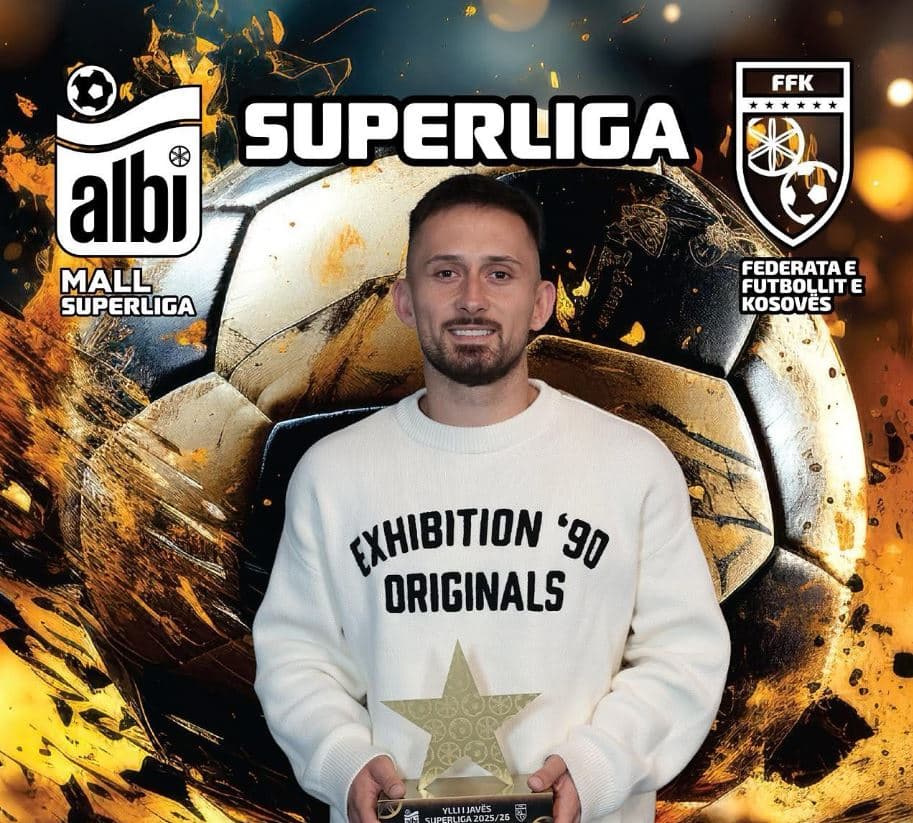 Dy golat vendimtare i sjellin Almir Kryeziut çmimin “Ylli i Javës” në Superligë