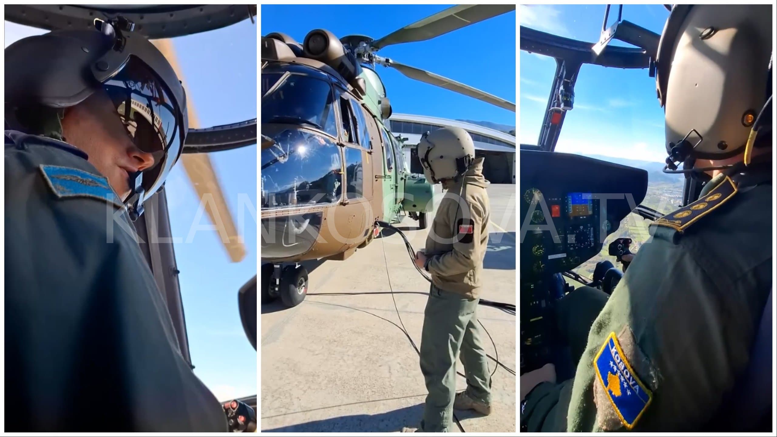 Pilotët e Forcës Ajrore shqiptare dhe të FSK-së, me trajnim të përbashkët