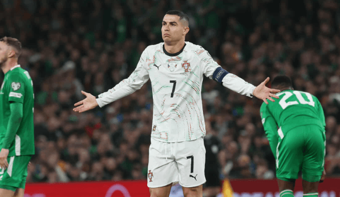 Cristiano Ronaldo "skuqet" në Irlandë