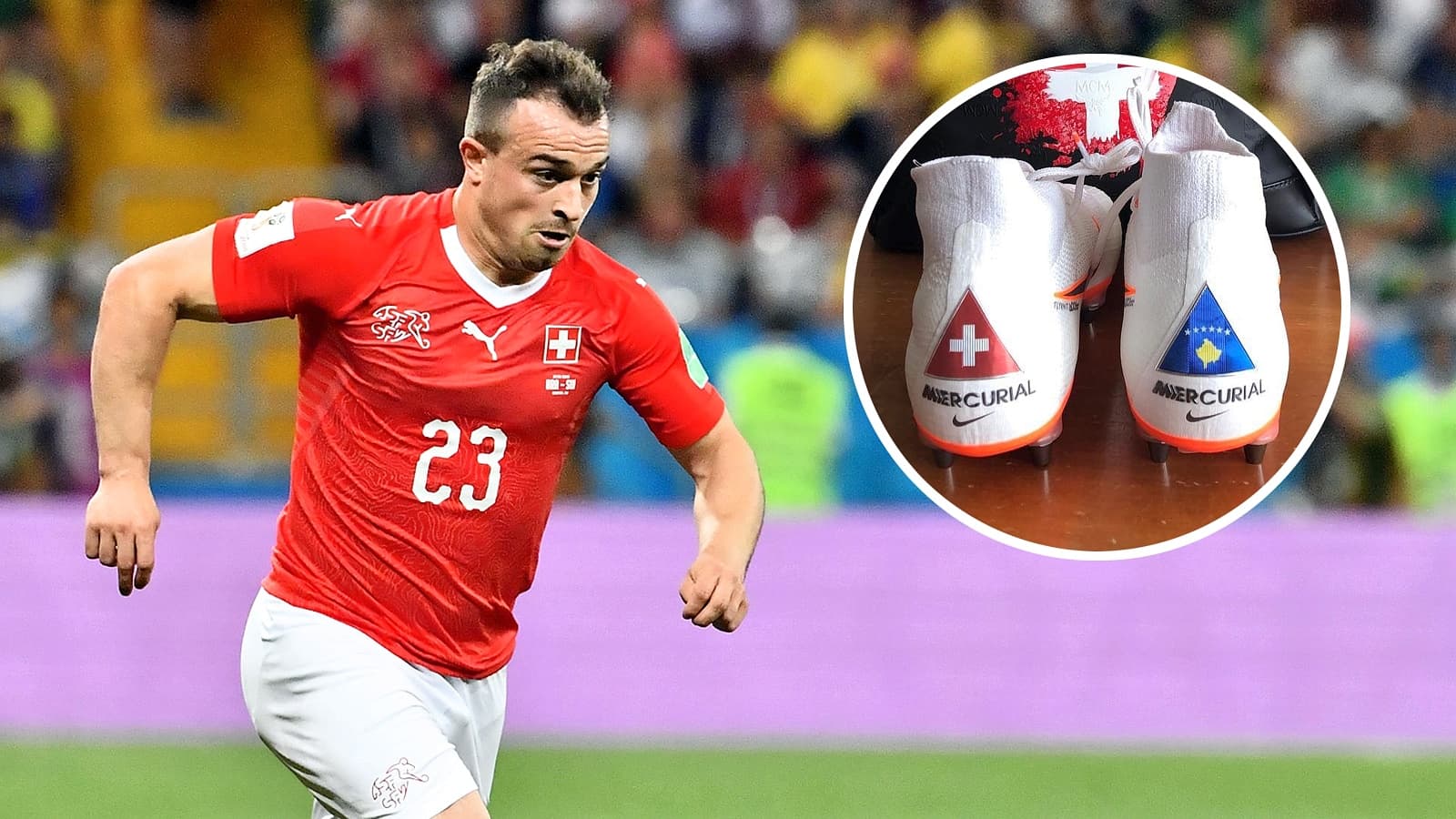 A do bëjë tifo për Kosovën a për Zvicrën? Më në fund përgjigjet Shaqiri