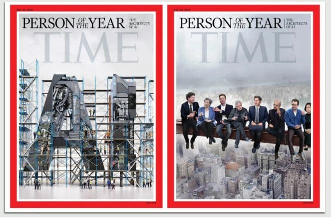 'Arkitektët e inteligjencës artificiale' shpallen "Personi i Vitit" nga Time