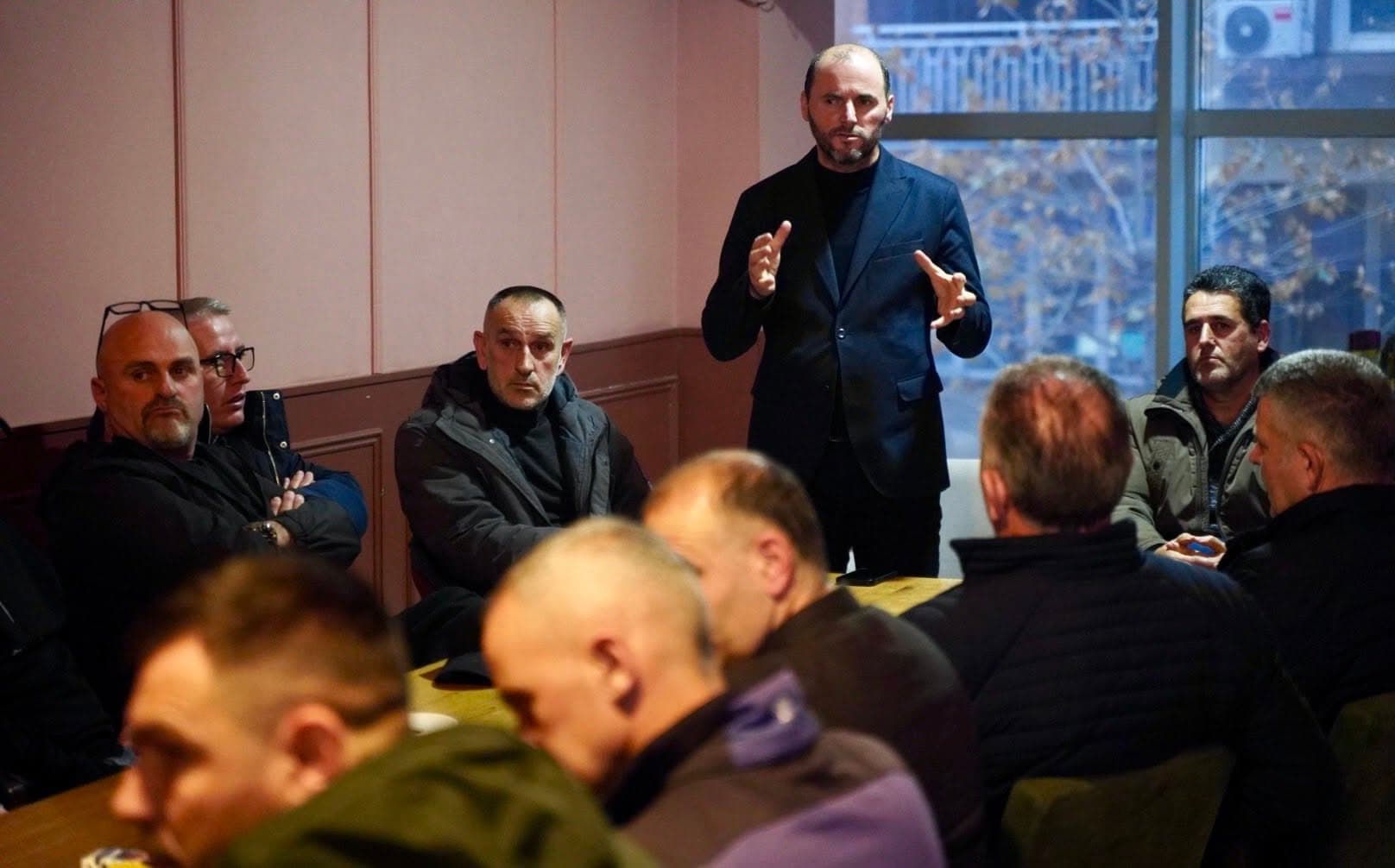 Ilir Murtezaj në Vushtrri: Besimi për Bedri Hamzën po rritet çdo ditë