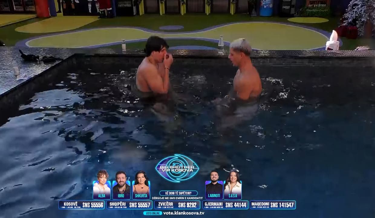 Londrimi dhe Klodi mbajnë frymën nën ujë, por cili qëndroi më gjatë? (VIDEO)