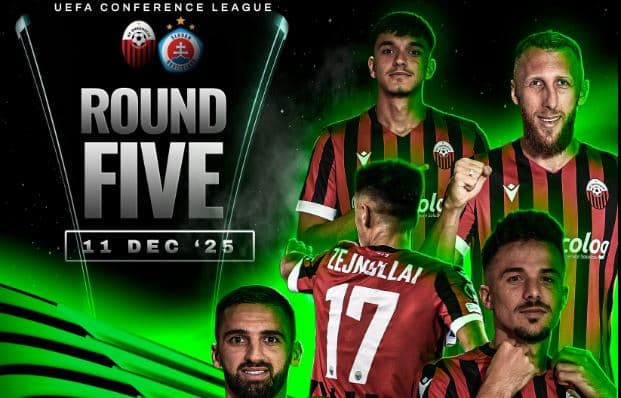 Shkëndija e kërkon playoff-in përballë Sllovan Bratisllavës