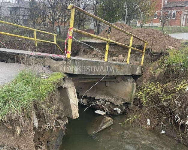 Gati shembet ura në Gjilan, shqetësohen banorët (FOTO)