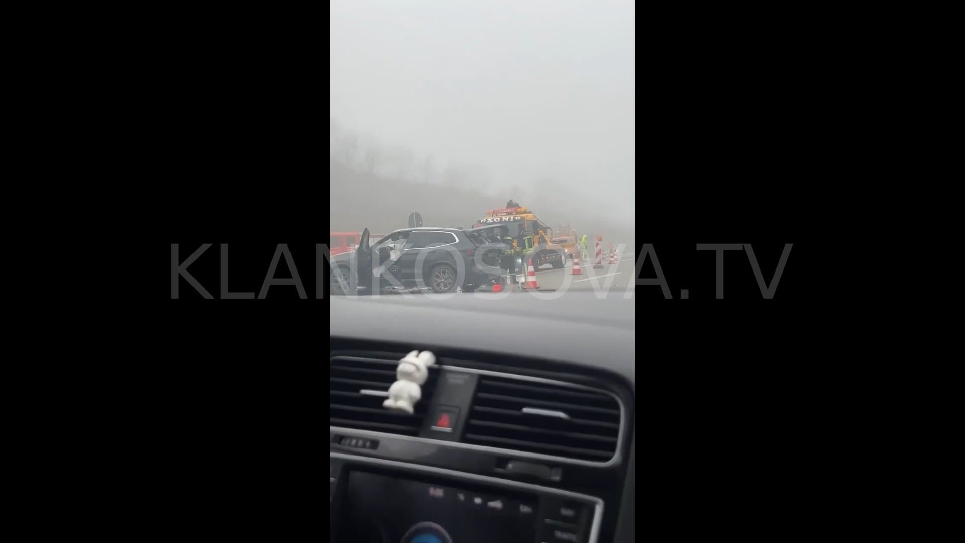 Aksident në “Ibrahim Rugova”, në të njëjtin vend dje vdiqën dy gra nga Shqipëria (VIDEO)