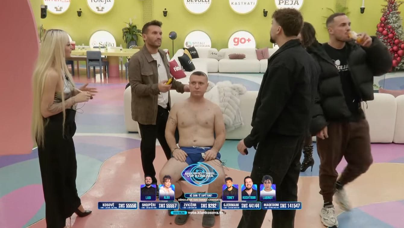 Banorët kërkojnë fotografi me Ronaldon e Big Brotherit (VIDEO)