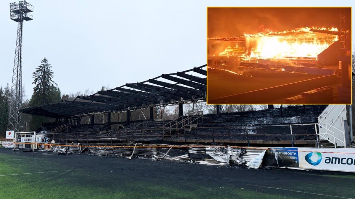 Klubi i njohur finlandez bie nga kategoria elitare, tifozët i vunë flakën tribunave të stadiumit