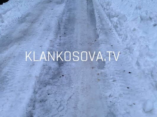 Banorët e fshatit Stankaj ankohen për rrugën e papastruar nga bora