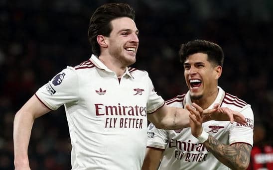 Rice masiv në fitoren e zorshme të Arsenalit ndaj Bournemouthit
