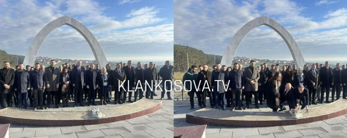Kryetari i Shtimes bën homazhe në 27-vjetorin e Masakrës së Reçakut