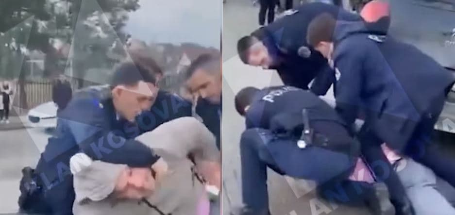 Pamje ekskluzive: Policia tenton ta arrestojë qytetarin në Shtime, ushtrohet dhunë