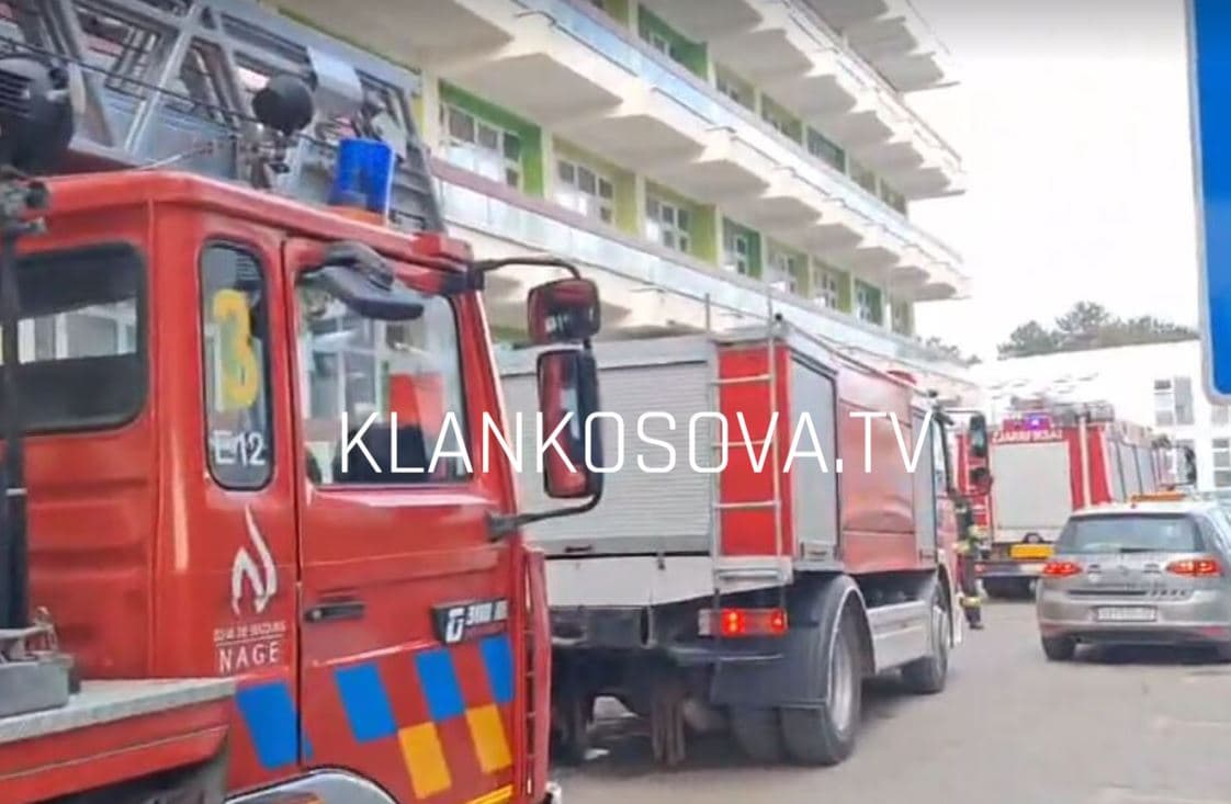 Incident zjarri në Klinikën e Pediatrisë, nuk ka të lënduar – puna vazhdon normalisht