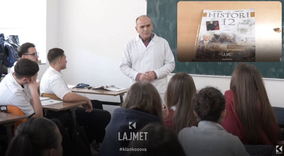 Librat shkollorë: Gjysmë faqe libri për masakrat në Kosovë (VIDEO)