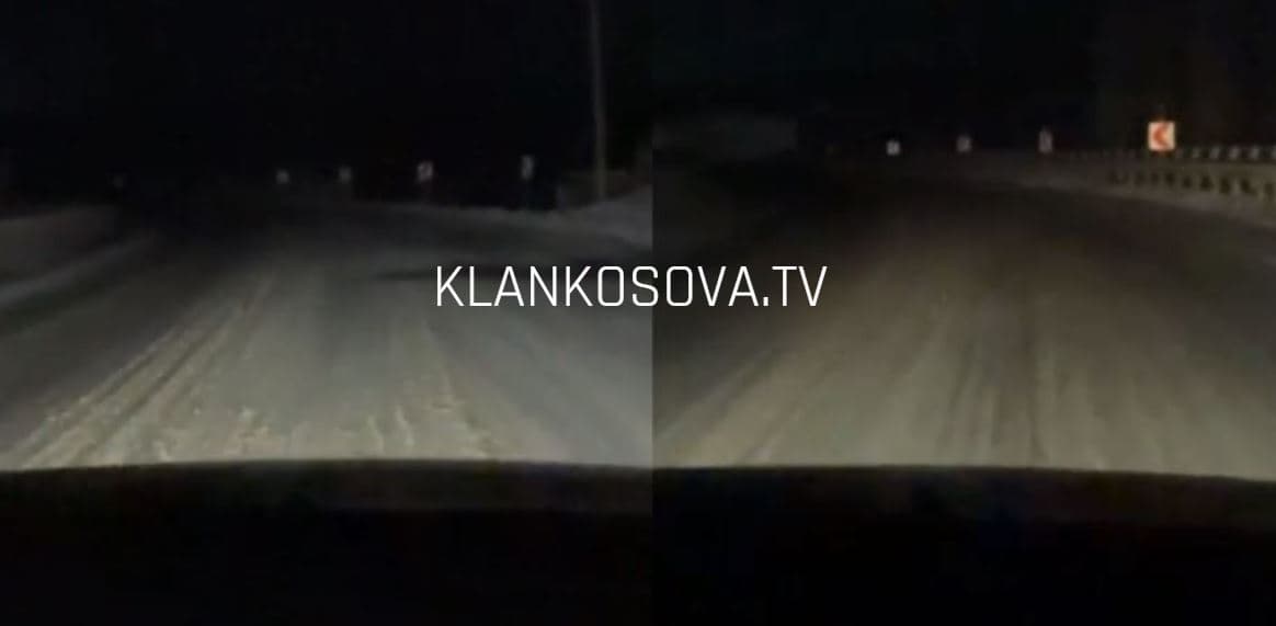 Ngricat rrezikojnë qarkullimin në magjistralen Prishtinë-Pejë