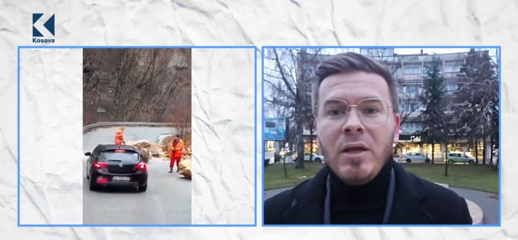 Daci: Në Rugovë, qytetarët u munduan që gurët gjigantë t'i largojnë me duar (VIDEO)